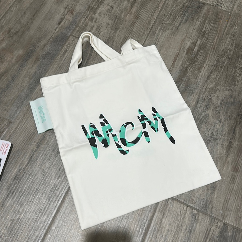 MCM canvas tote